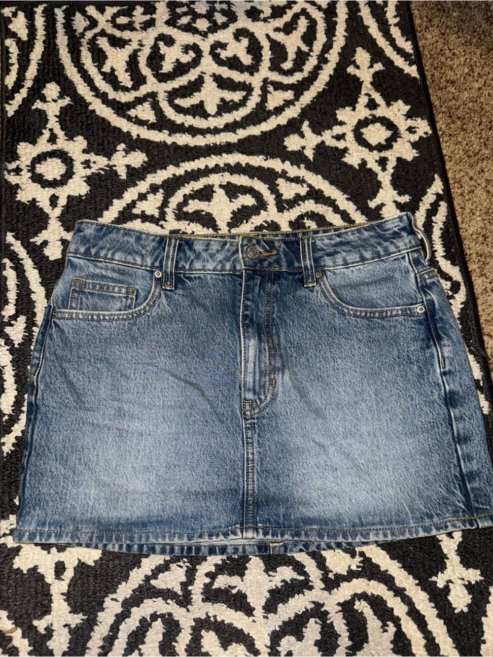 PacSun Denim Mini Skirt - Blue